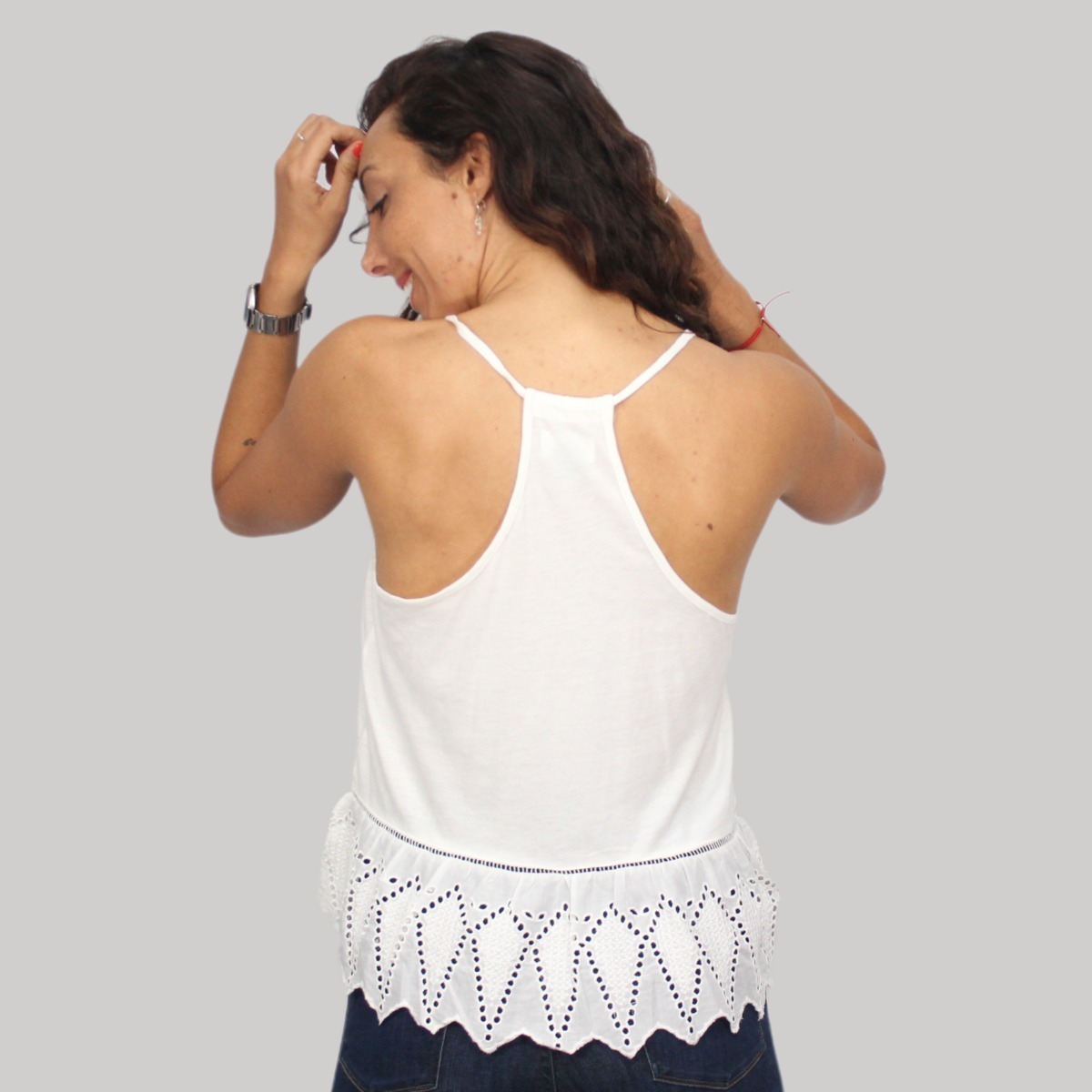 Musculosa Old Navy Broderie Algodon Importada - Imagen 10