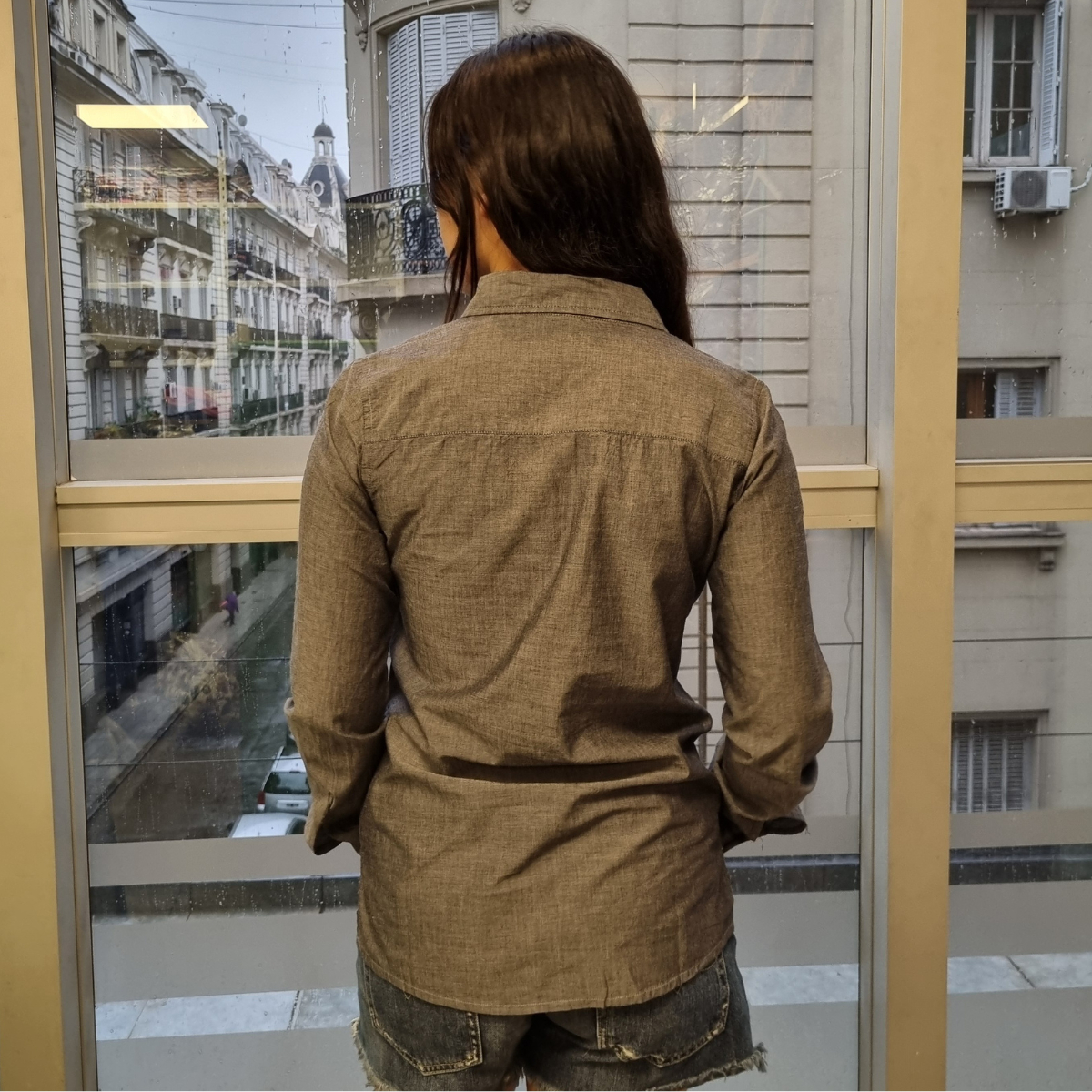 Camisa Blusa Jeans Mujer Talles Grandes Importada Premium - Imagen 6