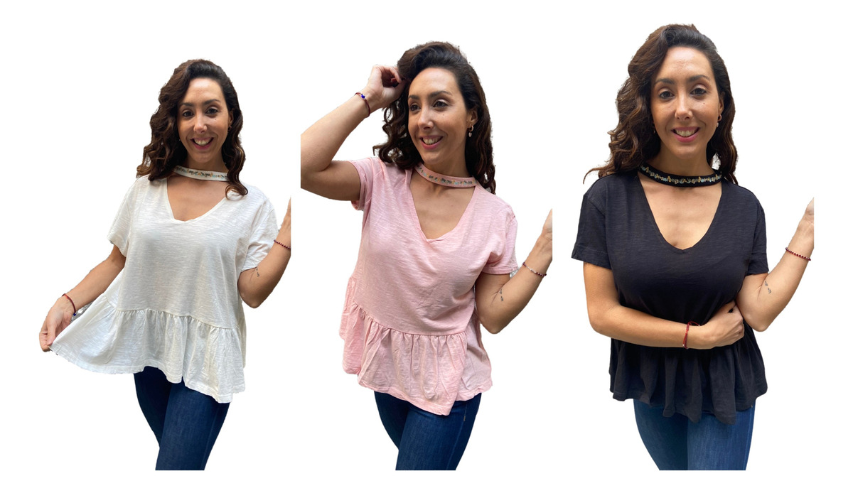 Remera Blusa Mujer Algodon Verano Amplia - Imagen 13