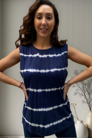 Remera Blusa Style&co Batik Sin Mangas Talles Grandes