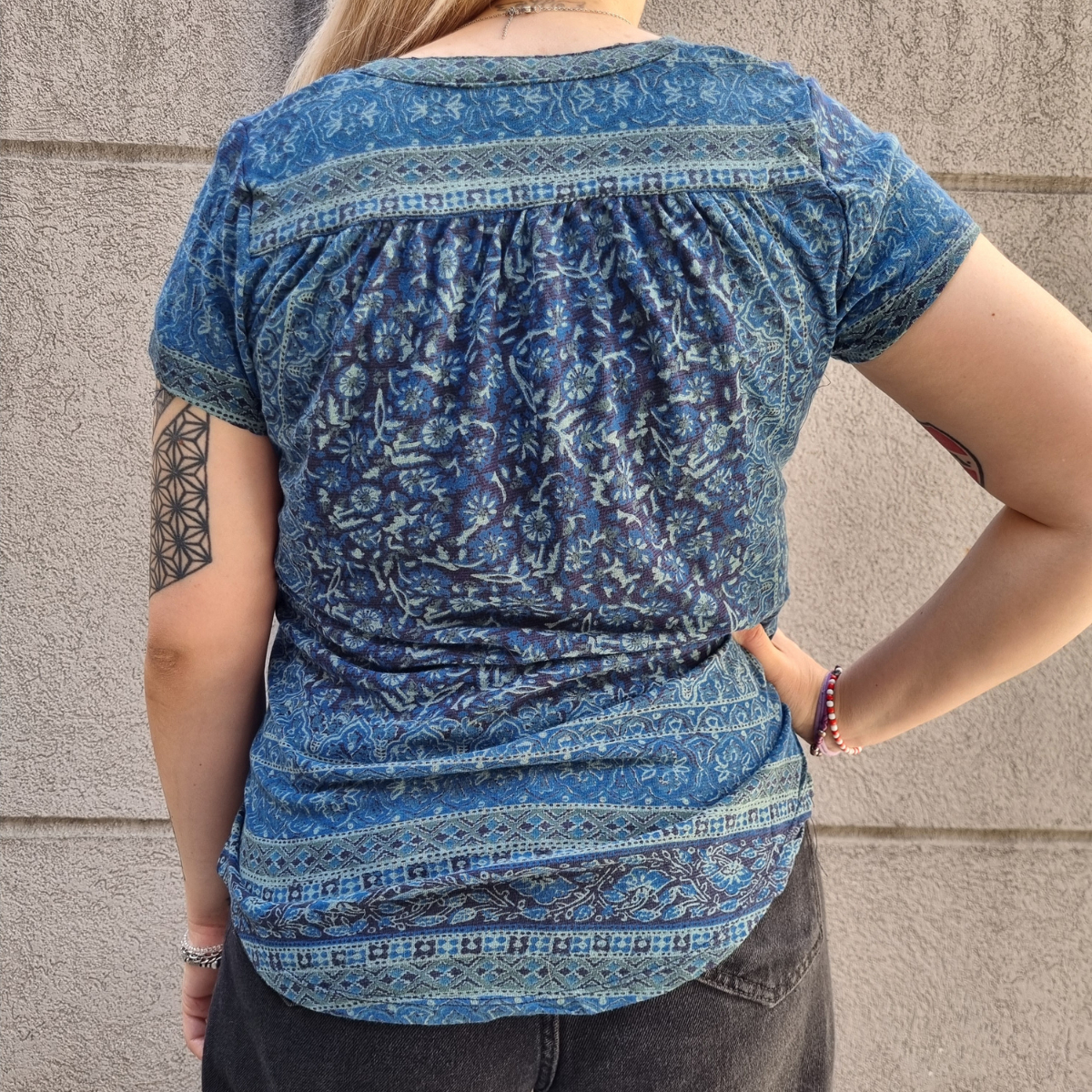 Blusa Lucky Brand Estampada Talle Grande Importada - Imagen 20