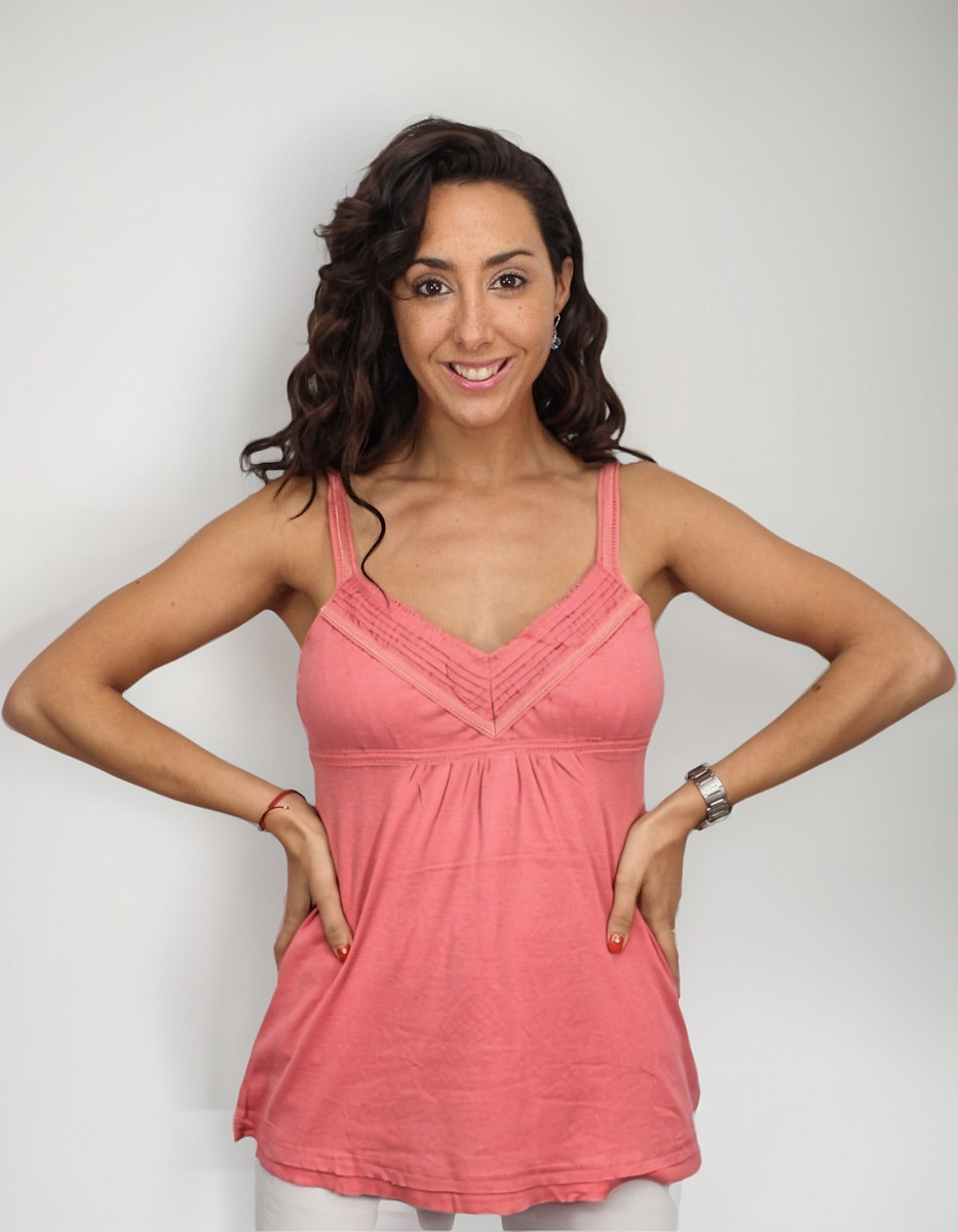 Musculosa Velvet Lisa Basica Importada - Imagen 4