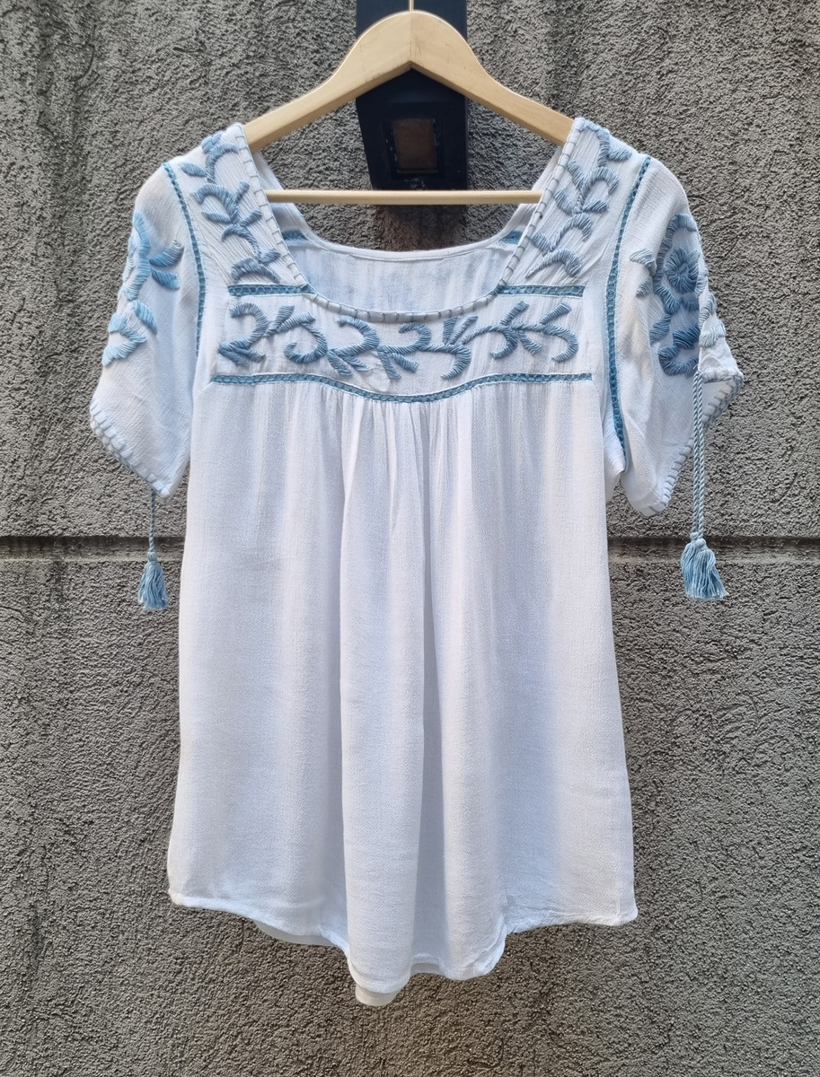 Blusa Remera Bordada Talle Grande Mujer Importado - Imagen 10