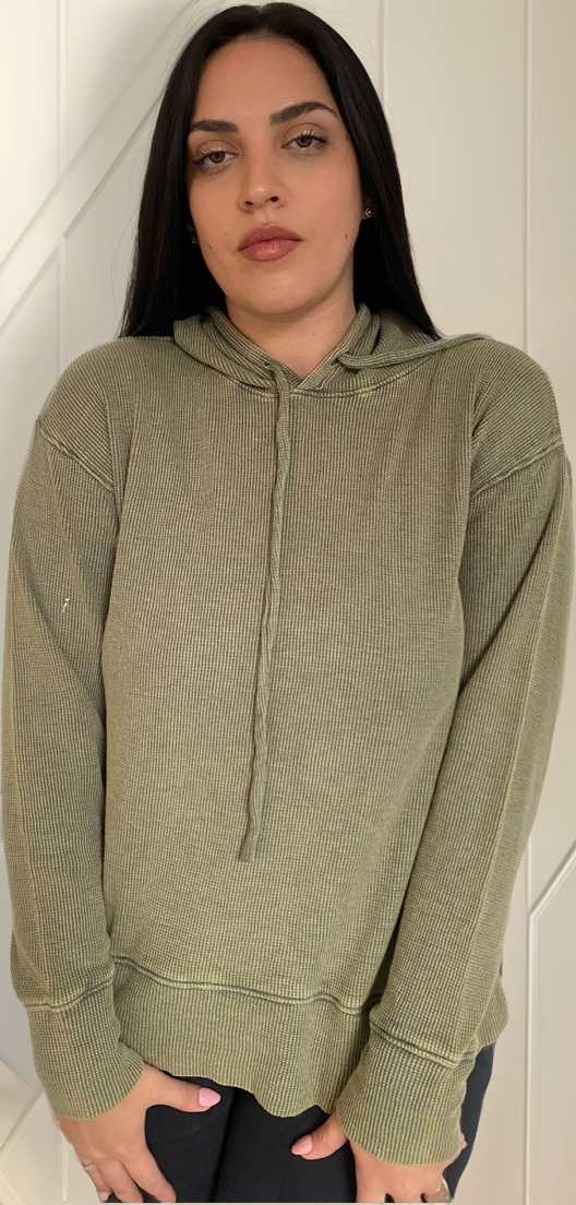 Buzo Hoodie Grandes Texturado Degastado Suave - Imagen 14