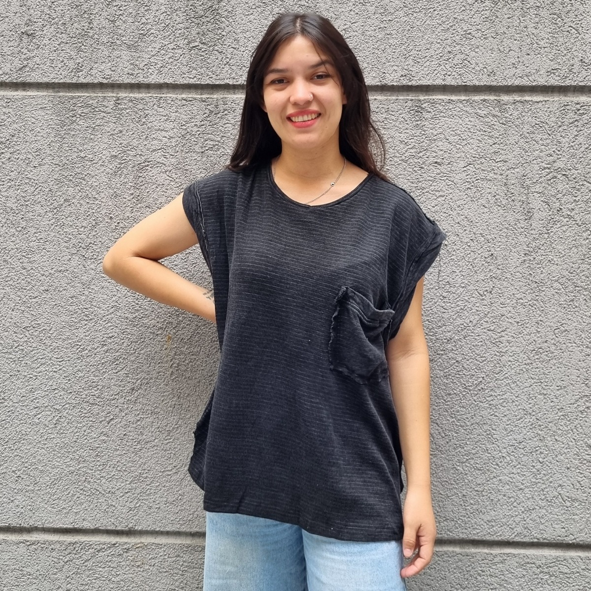 Blusa Chaleco Vintage Talle Grande Importado India - Imagen 8