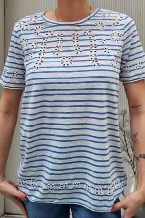 Blusa Remera Next Mujer Amplia Broderie Importado