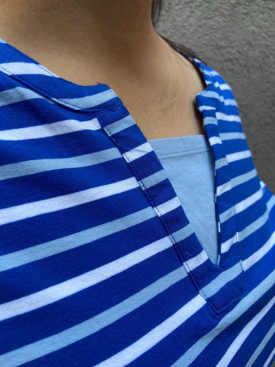 Remera Kim Rogers Rayada Talle Grande Importado - Imagen 6