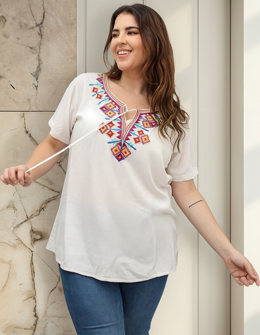 Blusas Premium Linea Boutique Viscosa Talle Grande