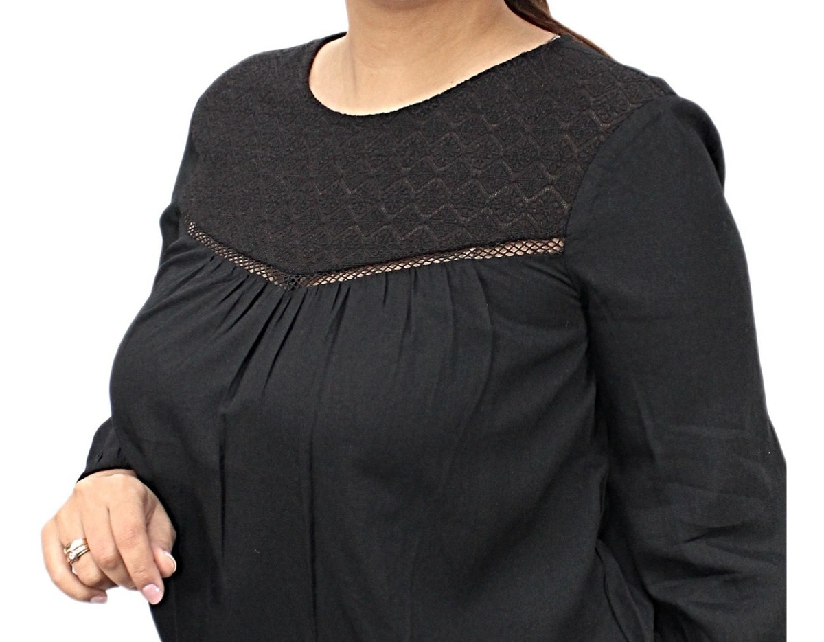 Blusa Old Navy Viscosa C/ Tul Importada Casual Urbano Divina - Imagen 5