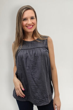 Blusa Old Navy Plizas Algodon Ideal Verano Talle Grande