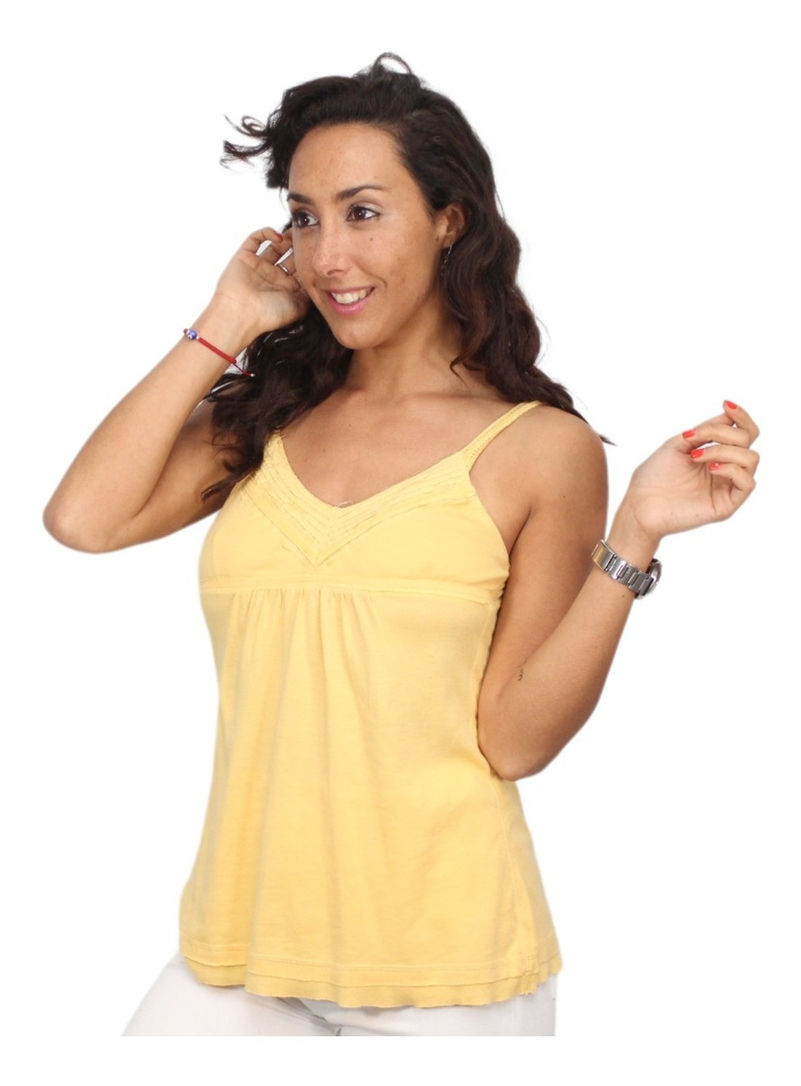 Musculosa Velvet Lisa Basica Importada - Imagen 3