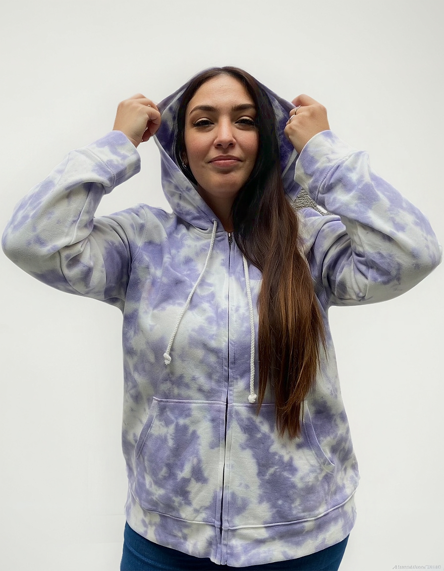 Campera Hoodie Mujer Talles Grandes Abrigada Algodón Premium