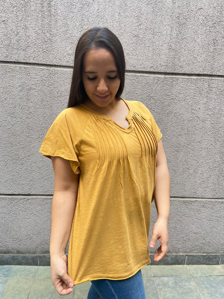 Remera Blusa Manga Corta Algodon Talle Grande Verano - Imagen 27