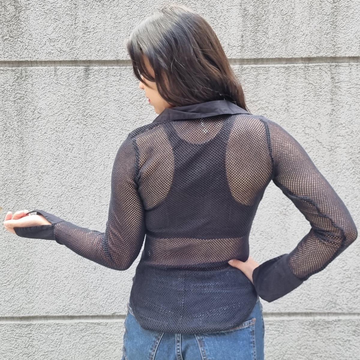 Blusa Camisa Red Manga Larga Premium Importado India - Imagen 12