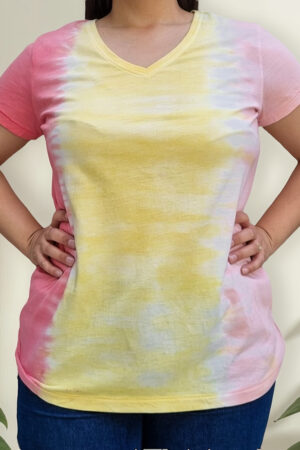 Remera Blusa Batik Talle Grande Natural Algodón 100% Suave