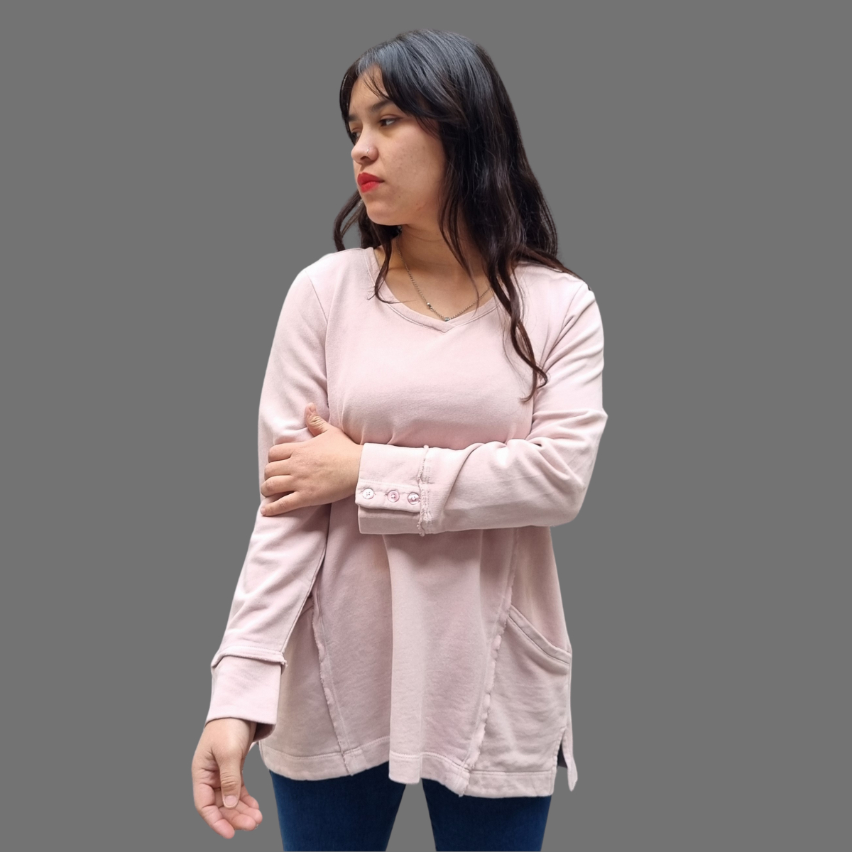 Buzo Sweater Talles Grandes Mujer Algodón Premium Importado - Imagen 12