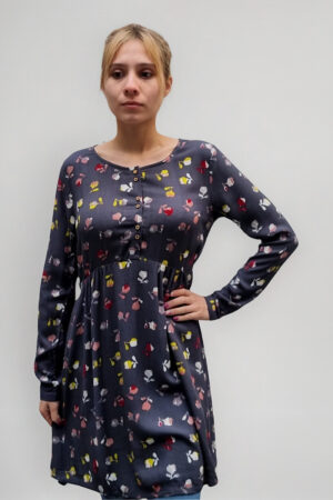 Vestido Estampado Talle Grande Importado India