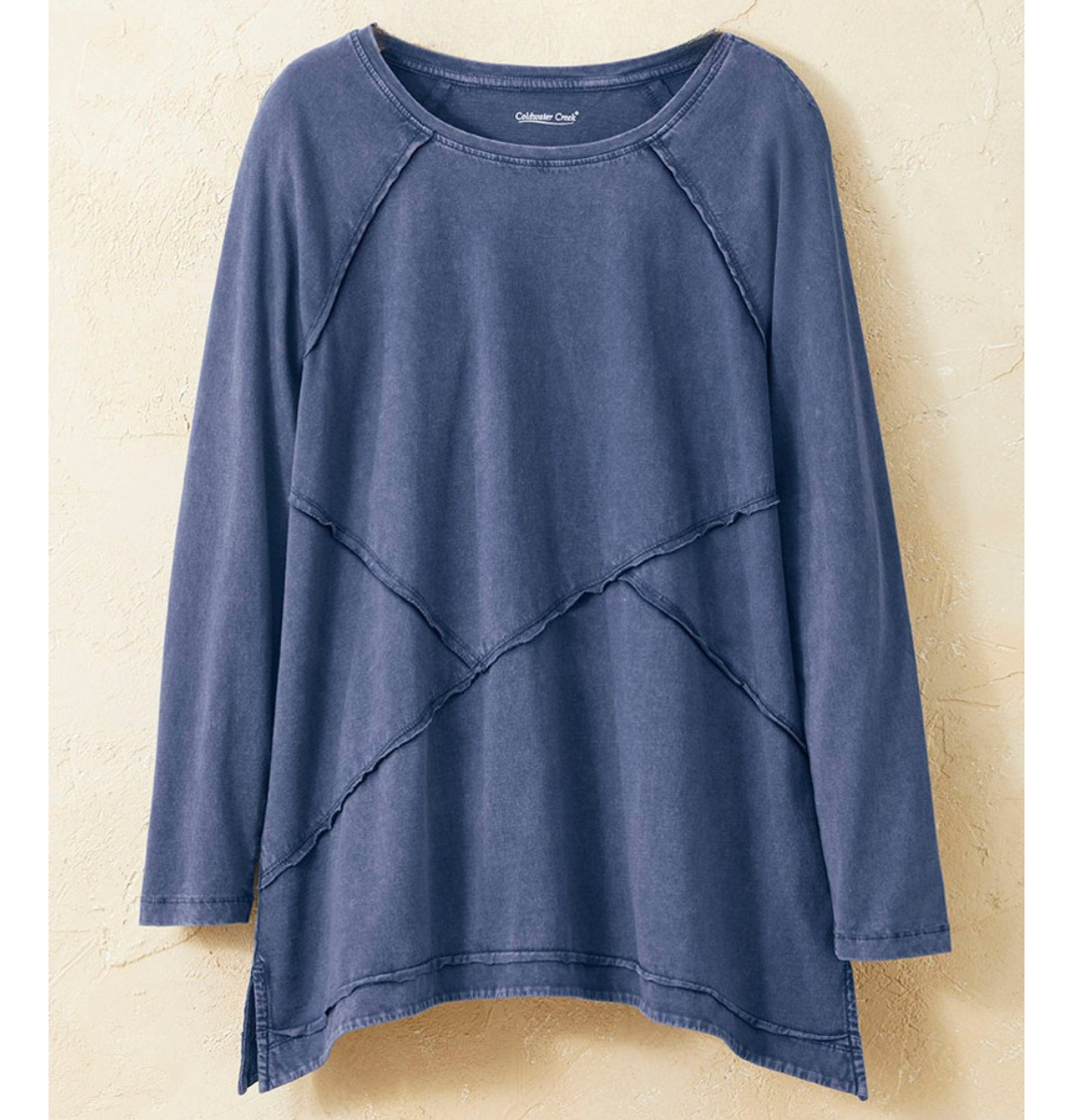 Blusa Camiseta Coldwater Creek Pigment Vintage Algodon 100% - Imagen 4