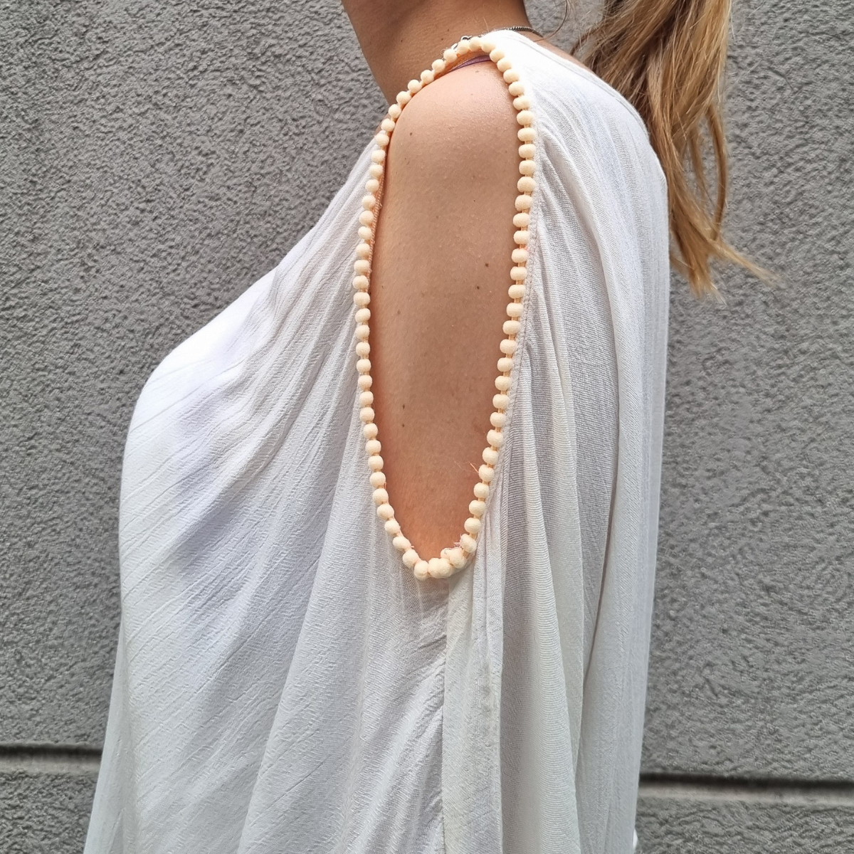 Blusa Poncho Bambula Bordada Talle Grande Importada - Imagen 15