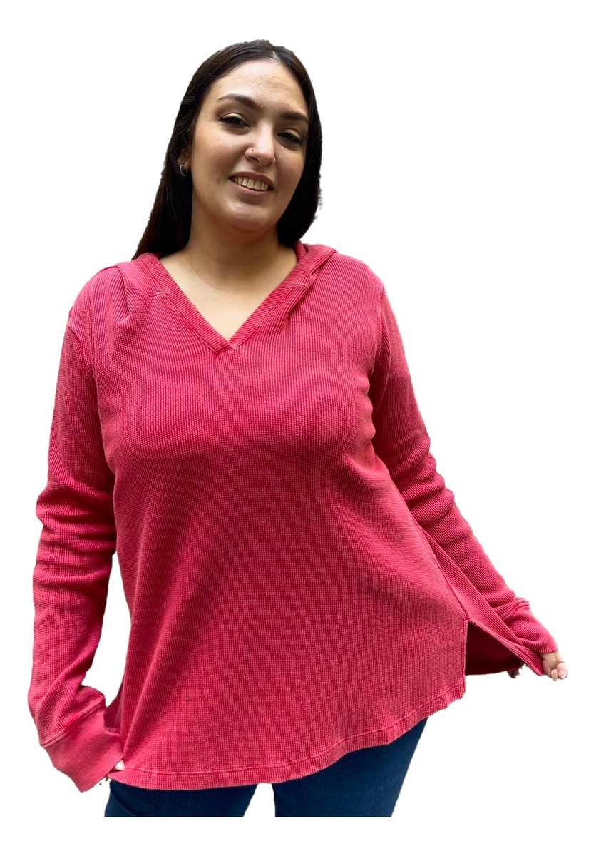 Buzo Kanguro Sweater Texturado Degastado Suave Importado - Imagen 25