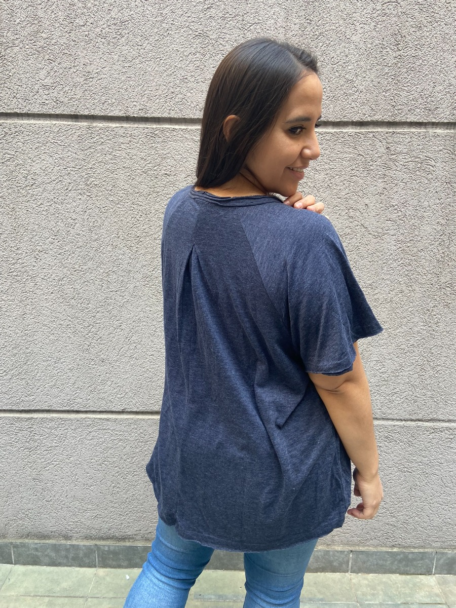 Remera Blusa Manga Corta Algodon Talle Grande Verano - Imagen 14