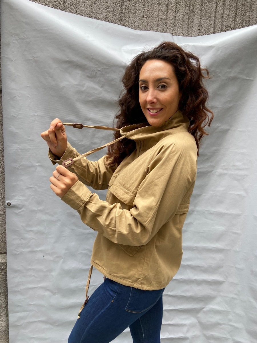 Campera Chaqueta Talles Grandes Mujer Gabardina Importada - Imagen 22