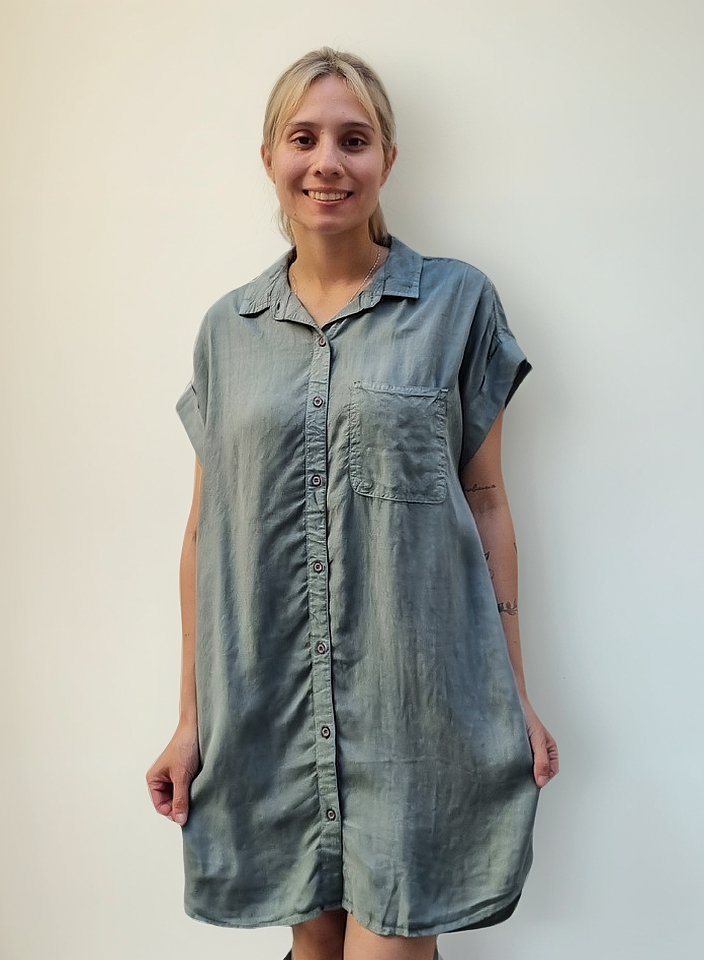 Vestido Camisola Lisa Mujer Talle Grande Importado - Imagen 27