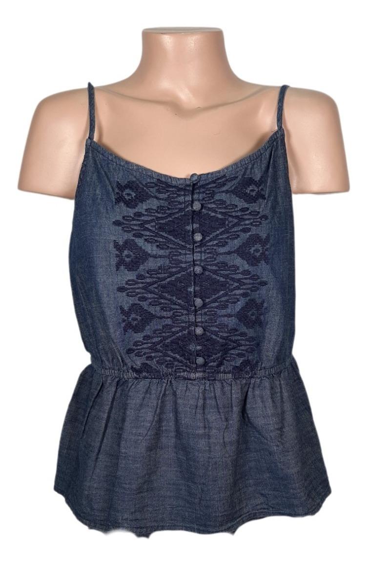 Musculosa Arizona Jean Bordada Super Fresca Divina !!! - Imagen 5