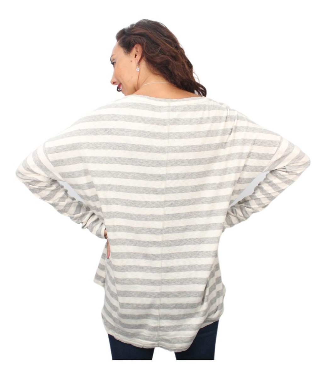 Remera Rayada Talle Grande Algodon Importada - Imagen 15