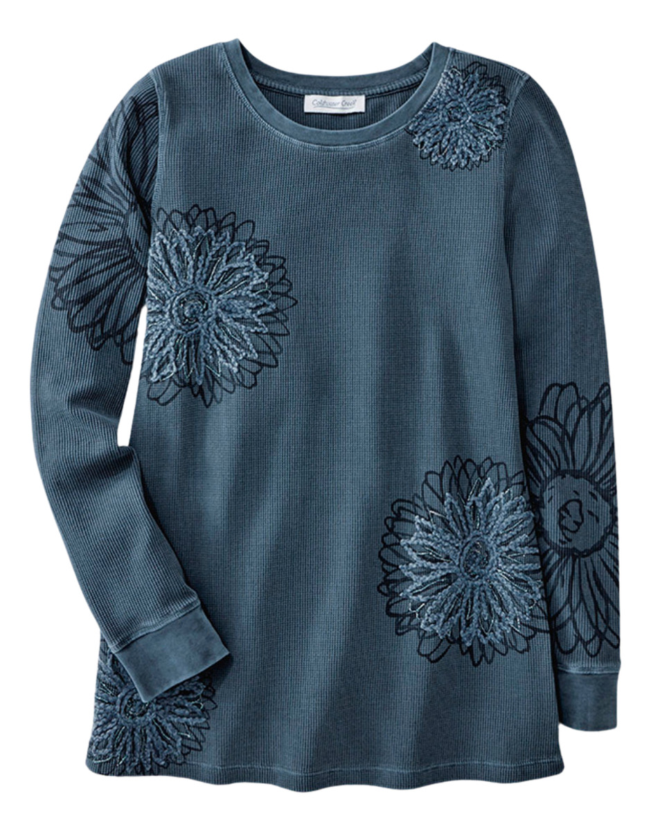 Buzo Sweater Bordado-estampado Talle Grande India - Imagen 17