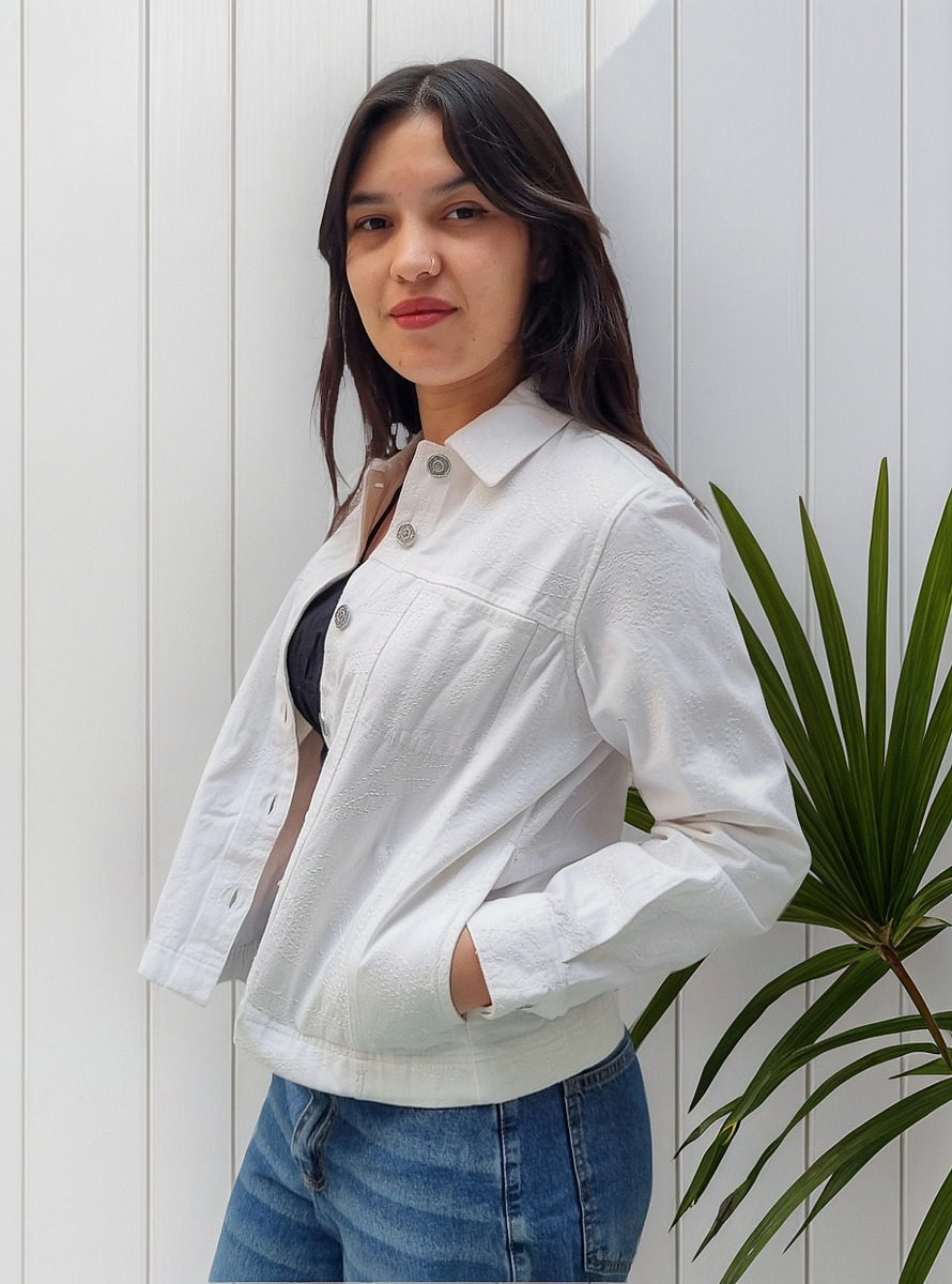 Campera Jean Mujer Talle Grande Importado Primavera Otoño - Imagen 16