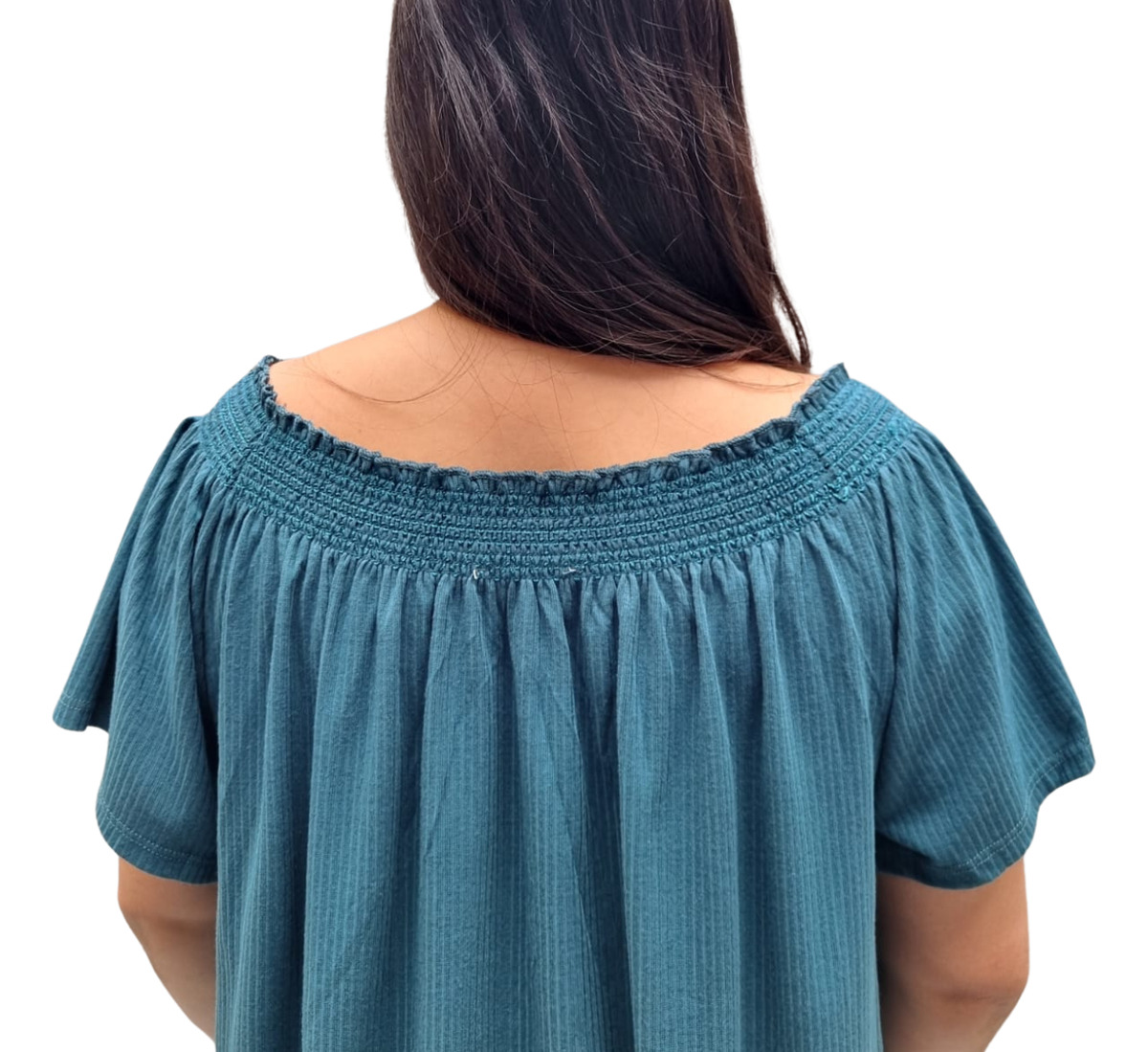 Remera Blusa Sonoma Rayada Talle Grande Importada India - Imagen 4