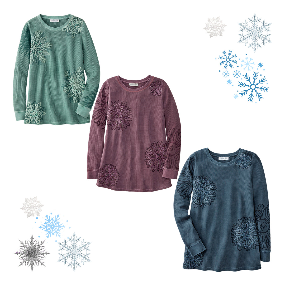 Buzo Sweater Bordado-estampado Talle Grande India - Imagen 9