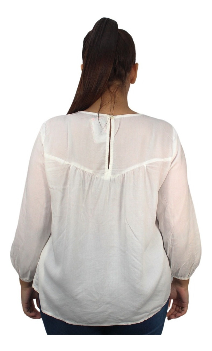 Blusa Old Navy Viscosa C/ Tul Importada Casual Urbano Divina - Imagen 9