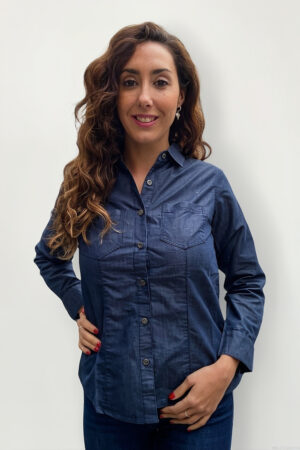 Camisa Jean Denver Hayes Costuras Algodon 100% Importada