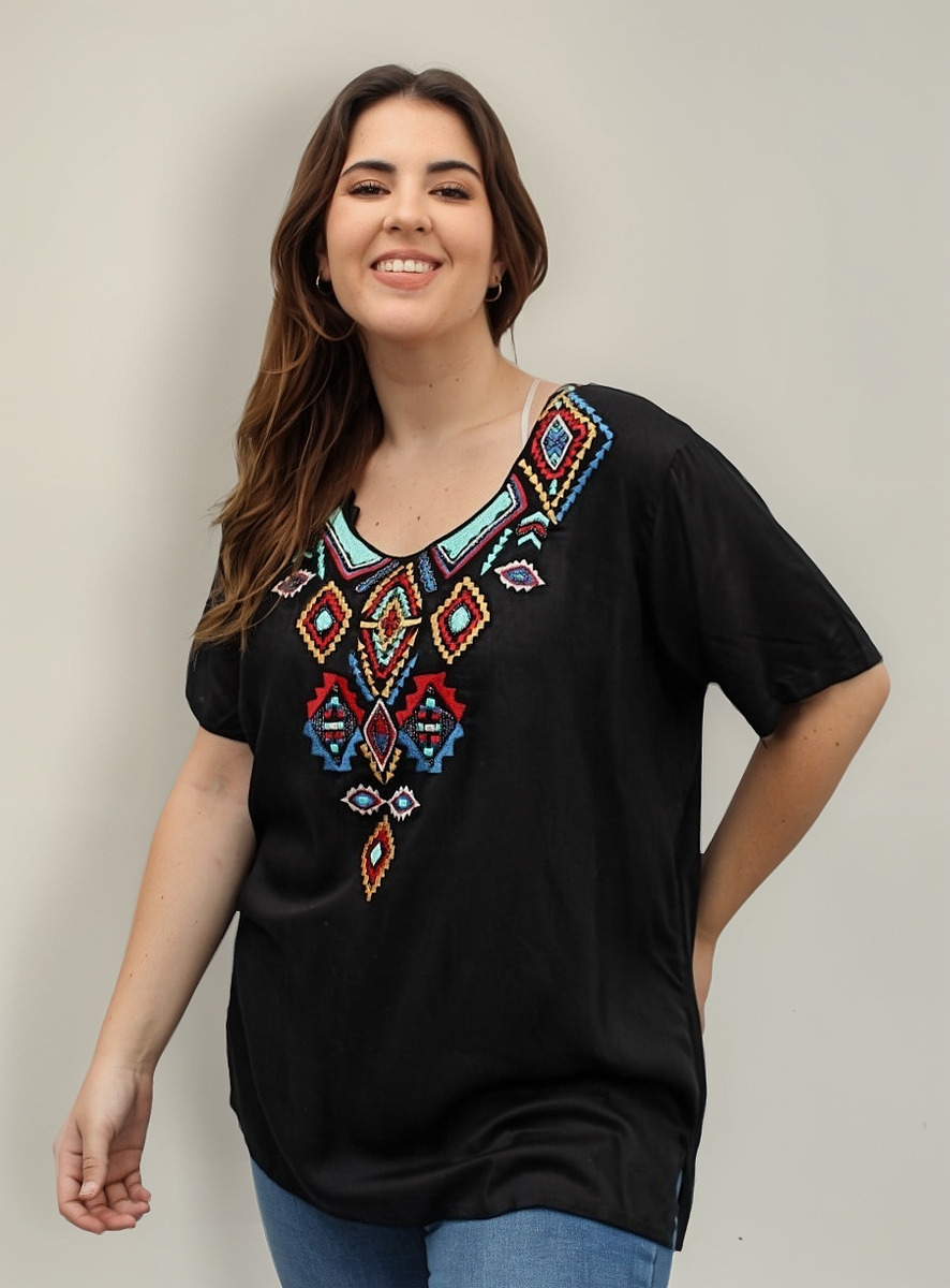 Blusas Premium Linea Boutique Viscosa Talle Grande - Imagen 53