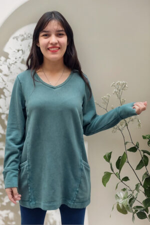 Buzo Sweater Talles Grandes Mujer Algodón Premium Importado