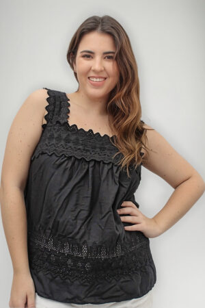 Musculosa Old Navy Viscosa Broderie