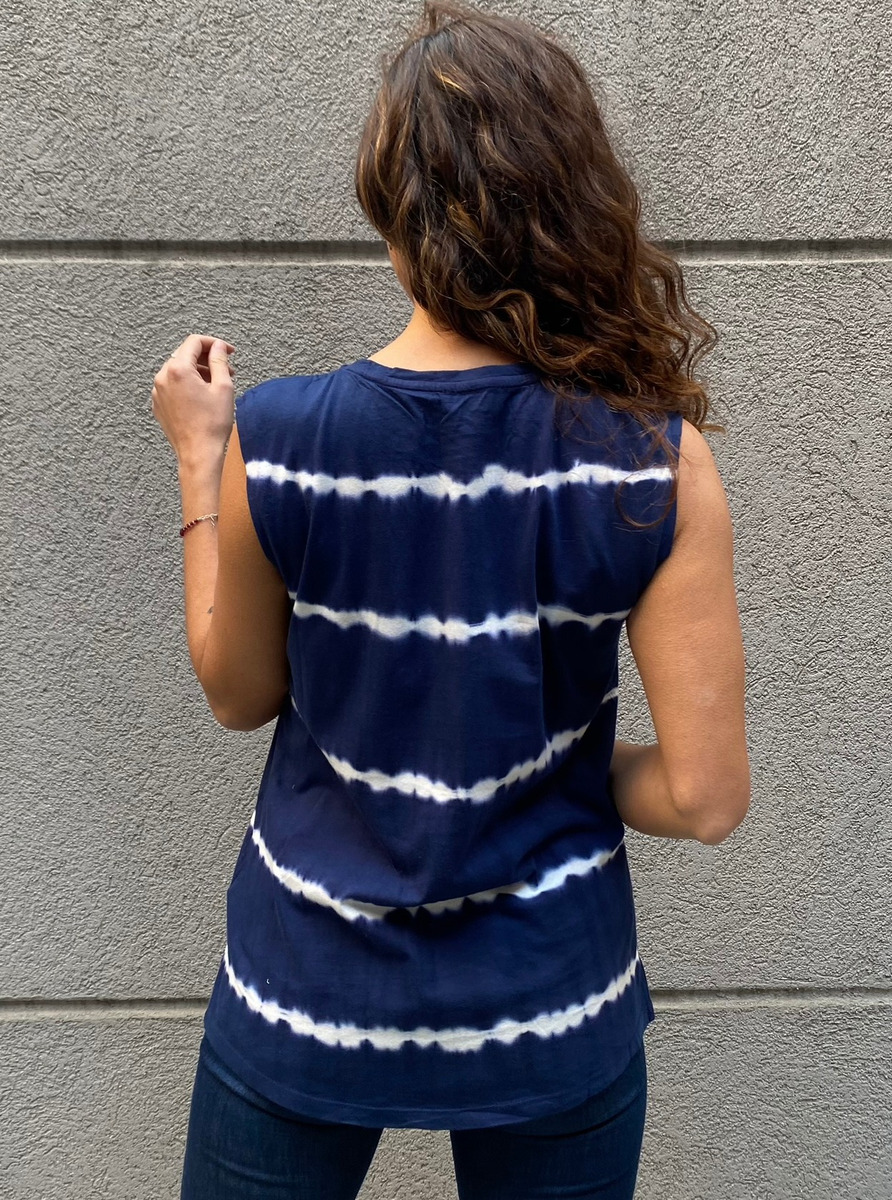 Remera Blusa Style&co Batik Sin Mangas Talles Grandes - Imagen 5