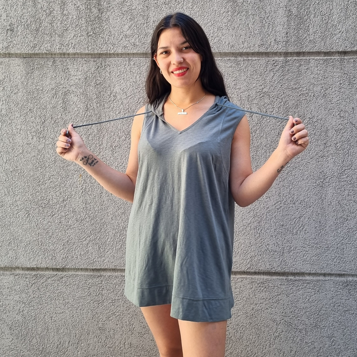 Sálida De Playa Vestido Verano Urbano Importado Talle Grande - Imagen 27