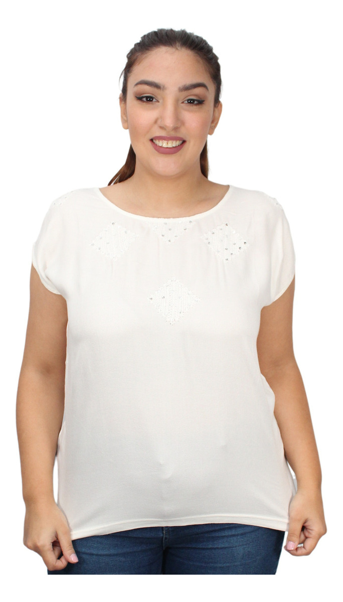 Blusa Amplia Bordada Viscosa Super Suave Importada - Imagen 22