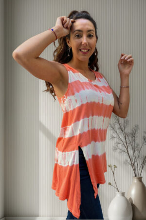 Blusa Batik Importada Abertura Lateral Excelente Calidad