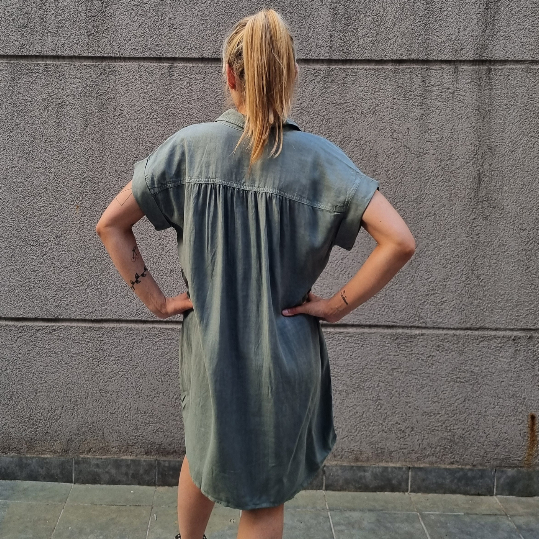 Vestido Camisola Lisa Mujer Talle Grande Importado - Imagen 29