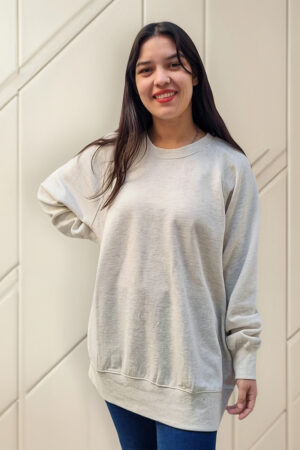 Buzo Sweater Básico Mujer Talle Grande