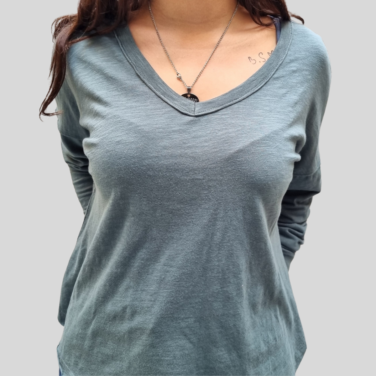 Remera Blusa Lisa Manga Larga Importada Excelente Calidad - Imagen 8