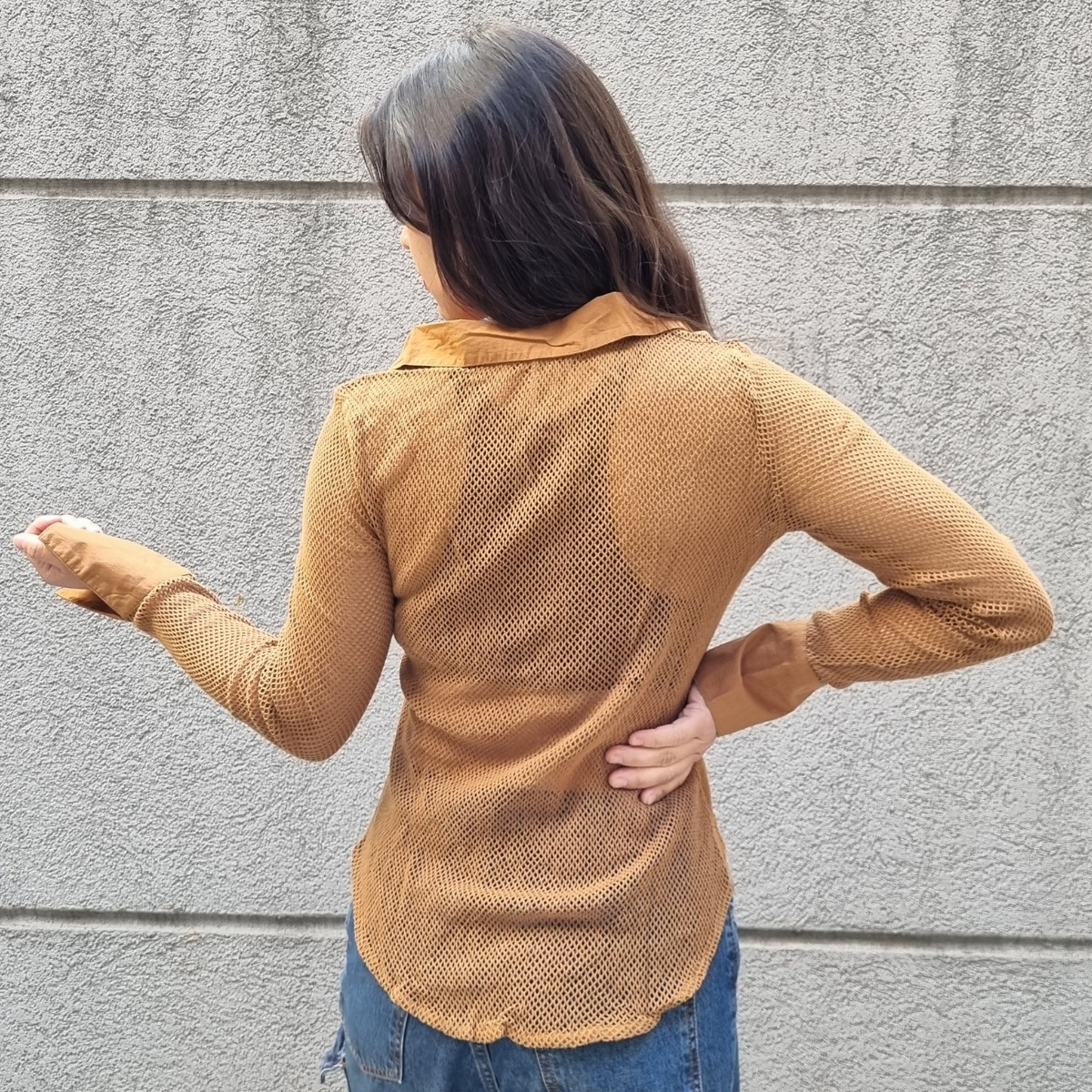 Blusa Camisa Red Manga Larga Premium Importado India - Imagen 19