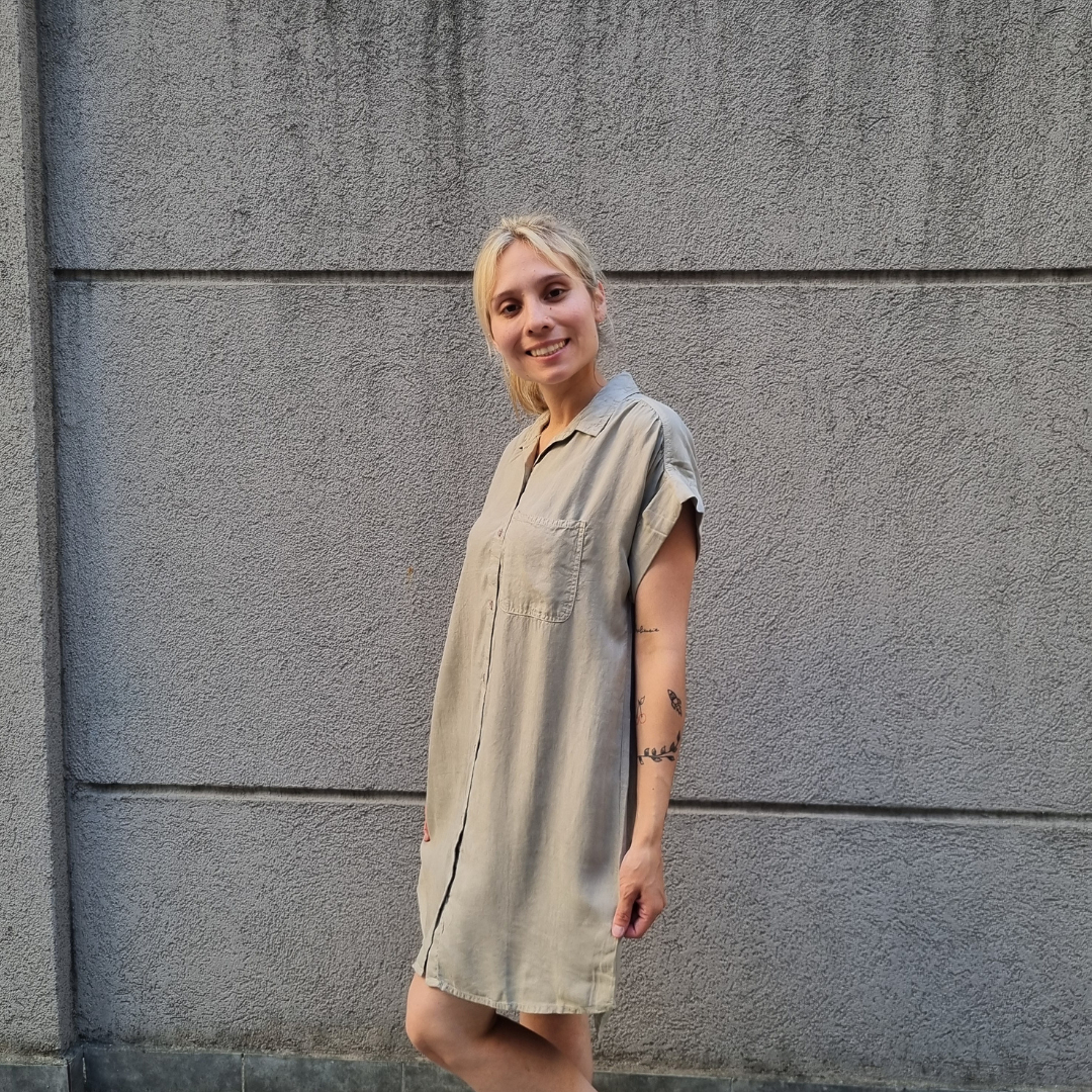 Vestido Camisola Lisa Mujer Talle Grande Importado - Imagen 24