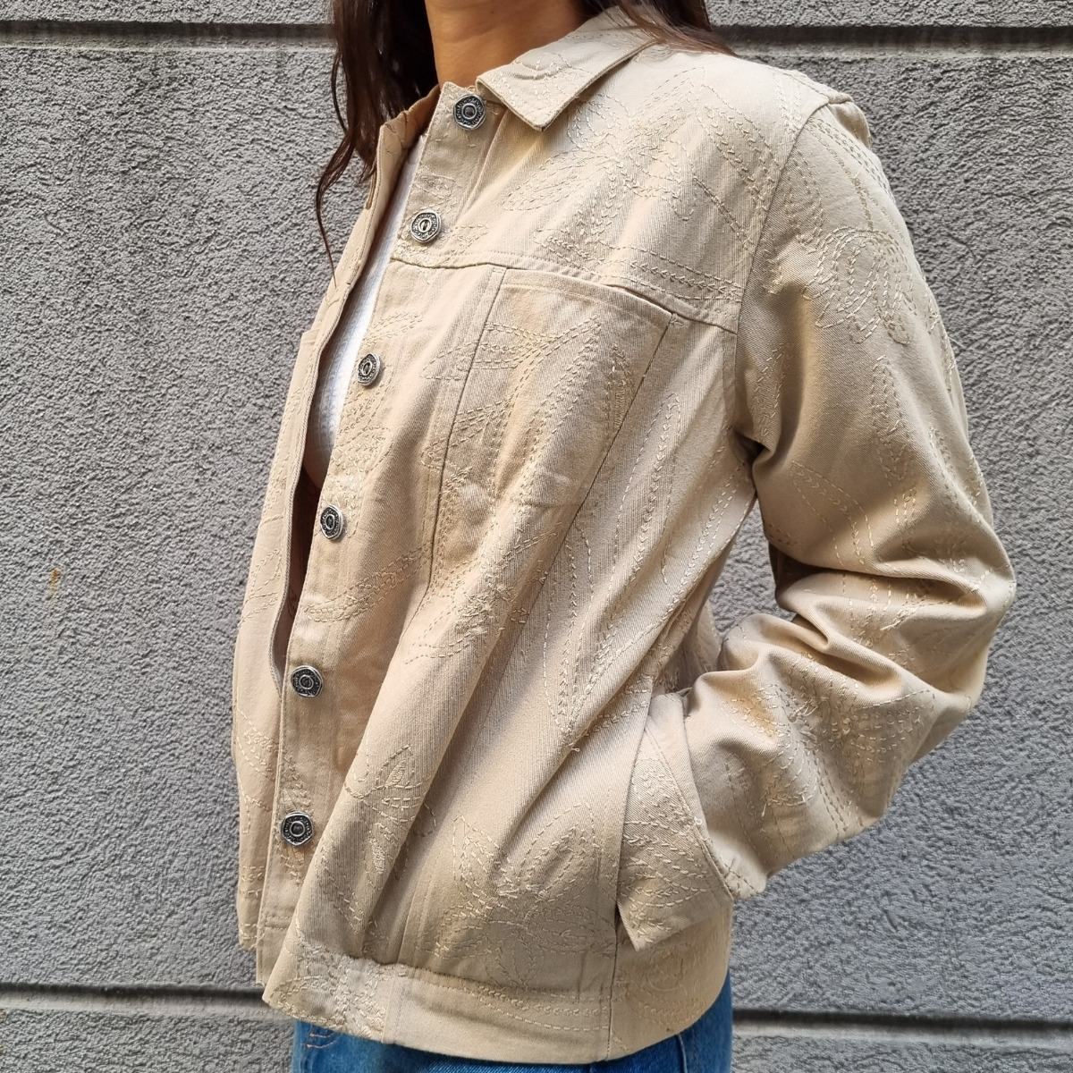 Campera Jean Mujer Talle Grande Importado Primavera Otoño - Imagen 24