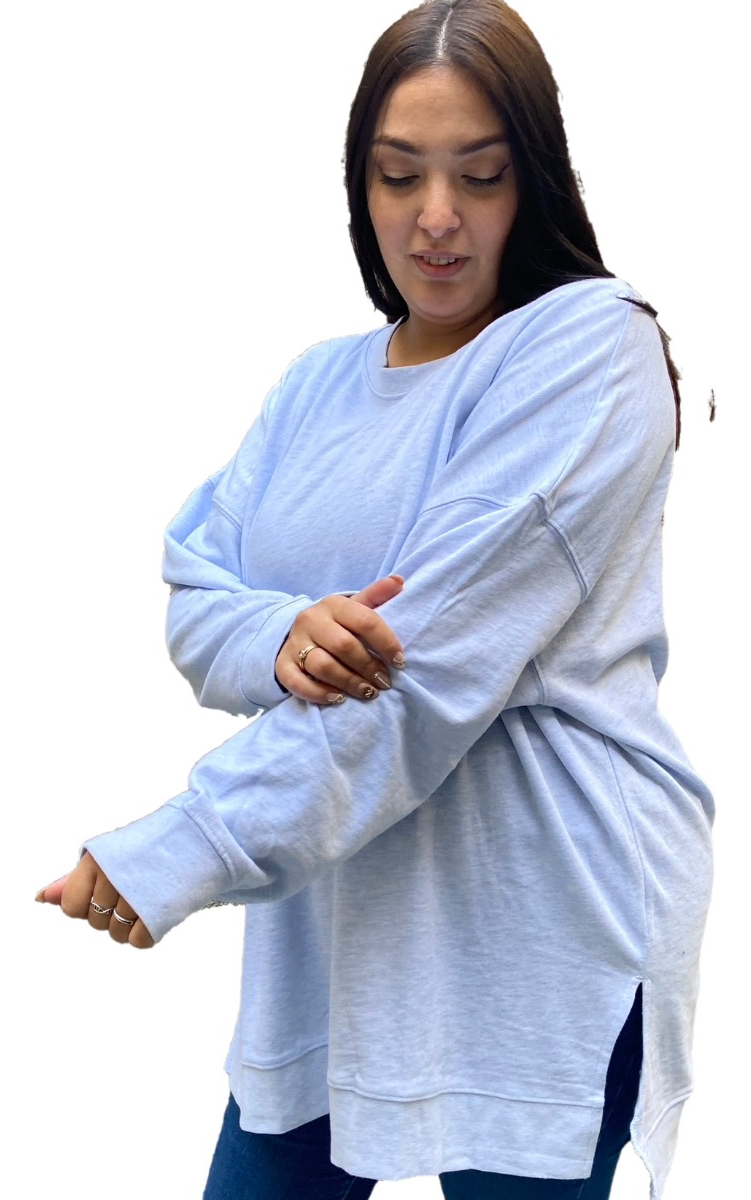 Buzo Sweater Talles Grandes Mujer Algodón Premium Importado - Imagen 17