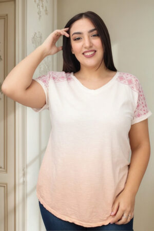 Remera Sonoma Print Degrade Talle Grande Importada